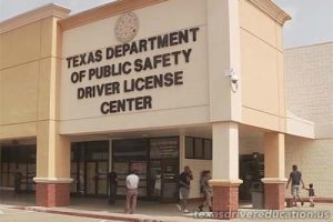 texas driving test exam